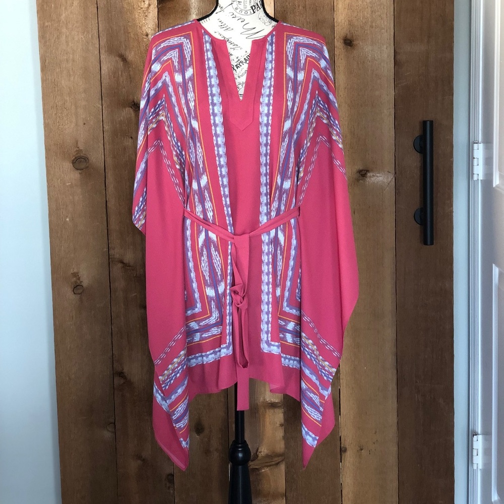 BCBGMAXAZRIA / KAFTAN / PANCHO /KIMONO DRESS!
